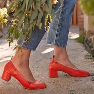 Everlane Women's Orange Heels